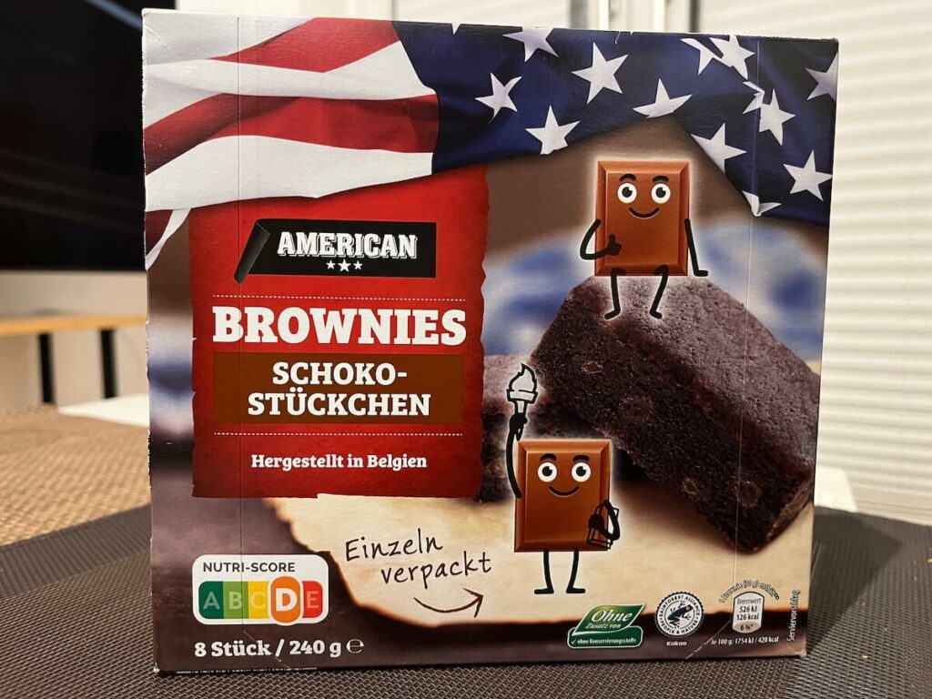 American Brownies mit Schokostückchen von Aldi Süd im Test