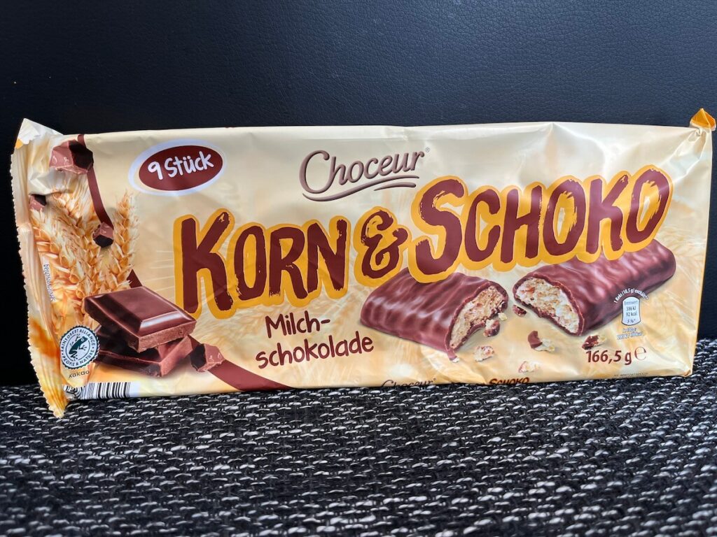 Choceur Korn & Schoko Milchschokolade Riegel im Test