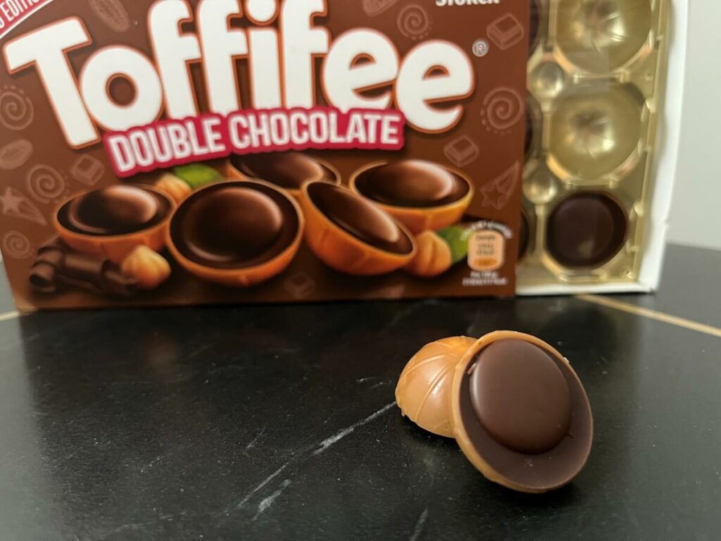 Toffifee Double Chocolate in Nahansicht