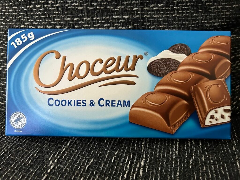 Choceur Cookies & Cream Tafelschokolade Titelbild